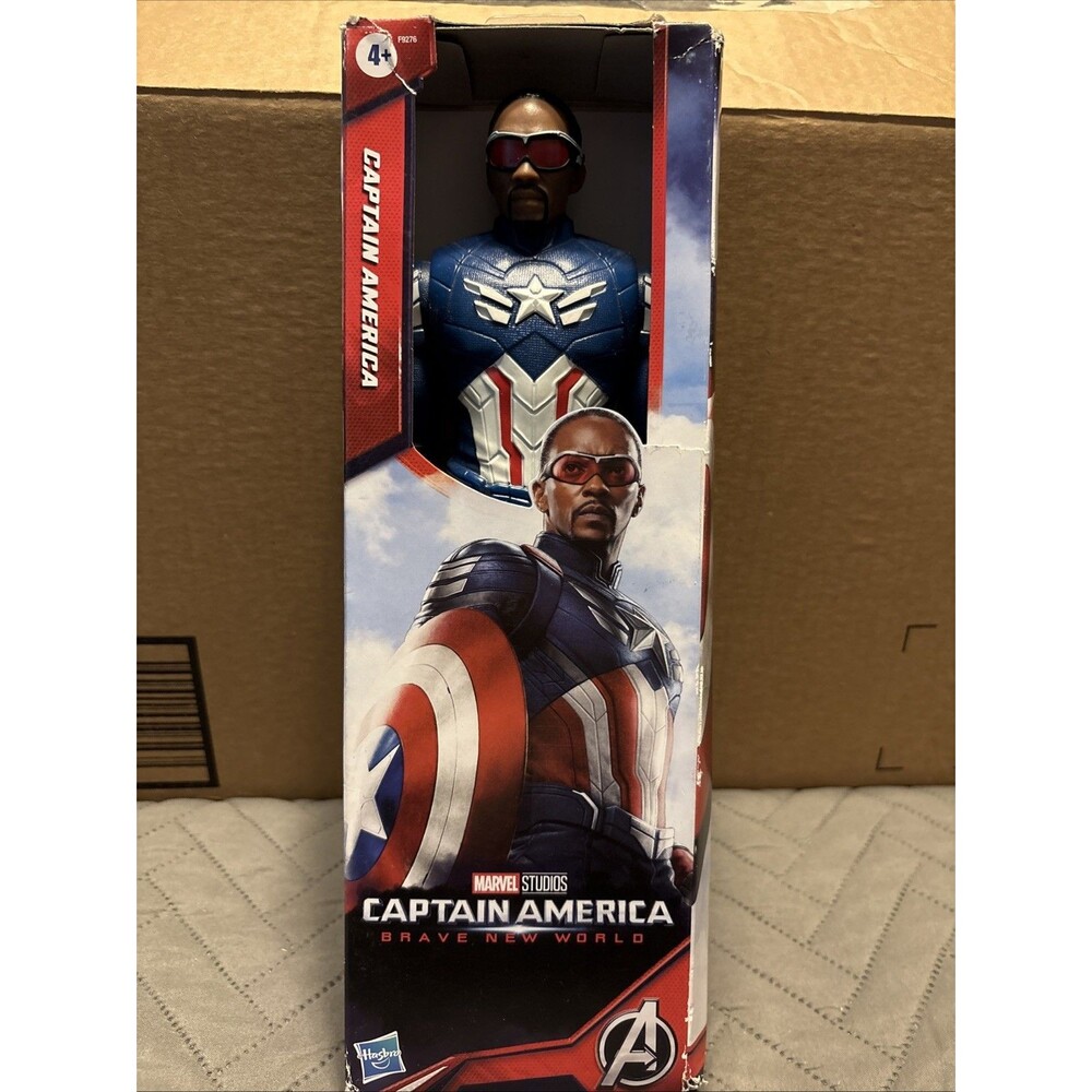 Captain America: Brave New World Captain America Hasbro Titan Hero 12"-NEW!!